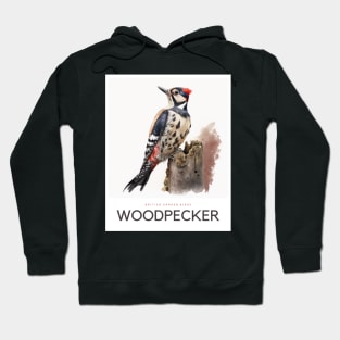 British Garden Birds: Woodpecker Hoodie